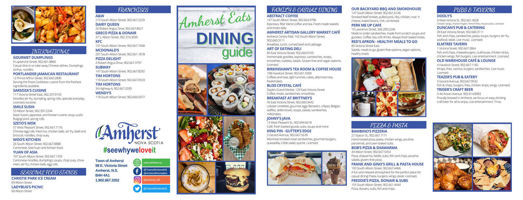 Amherst Dining Guide 26 Oct 22