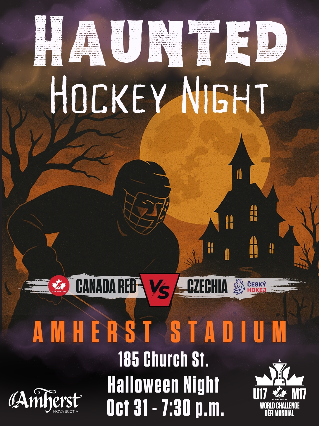 Haunted Hockey Night in Amherst small