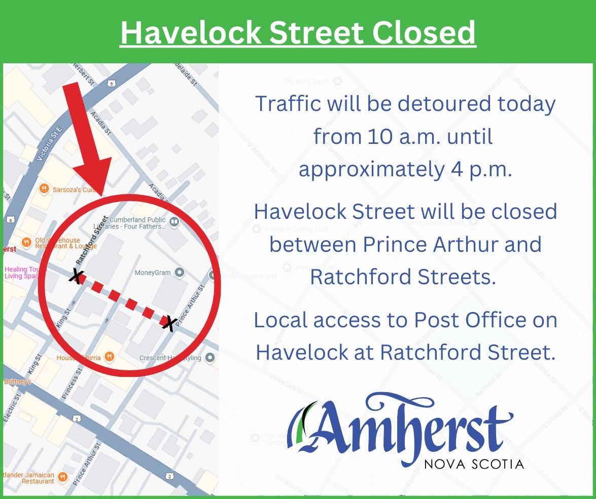 Havelock Street Closure 20250407
