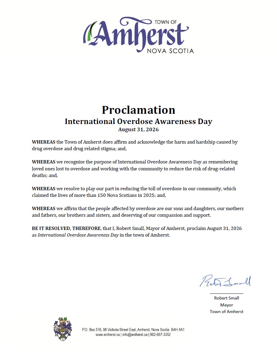 International Overdose Awareness Day 2026 Proclamation Signed
