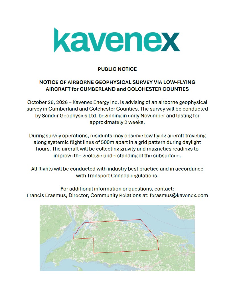 Kavanex Public Notice 20261030