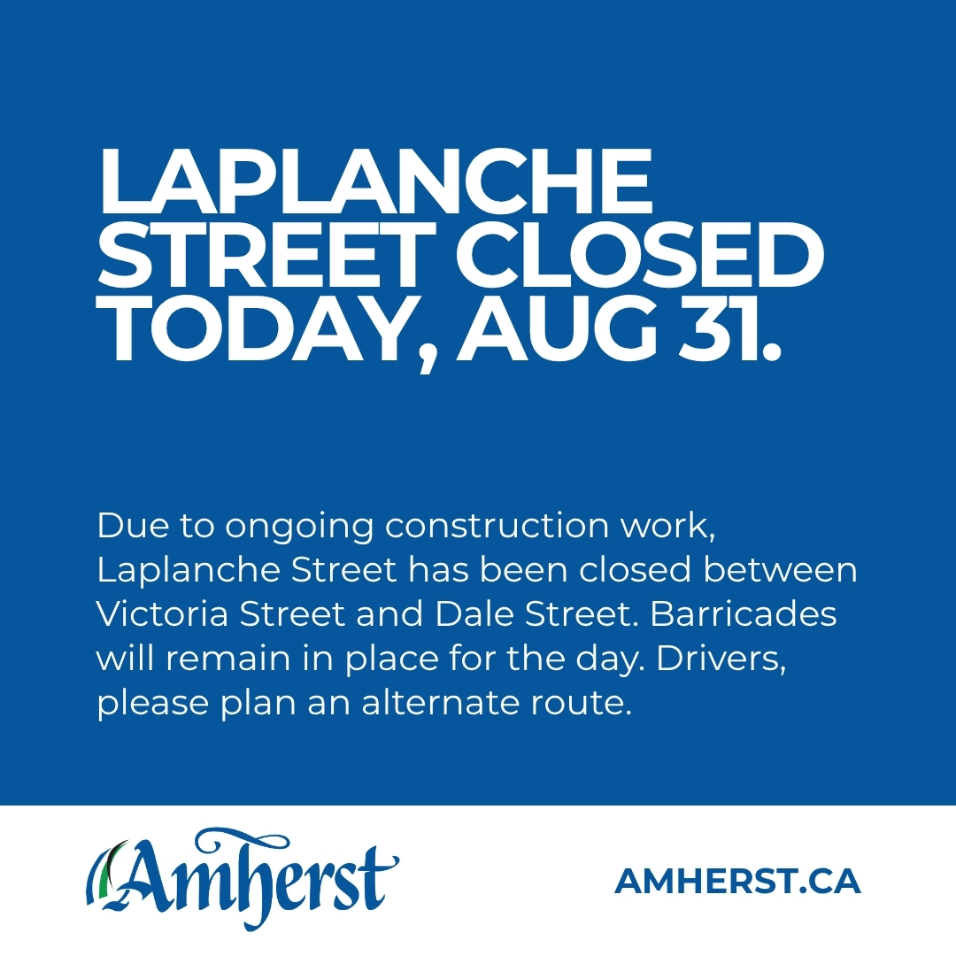 Laplanche Street Closure 20260831