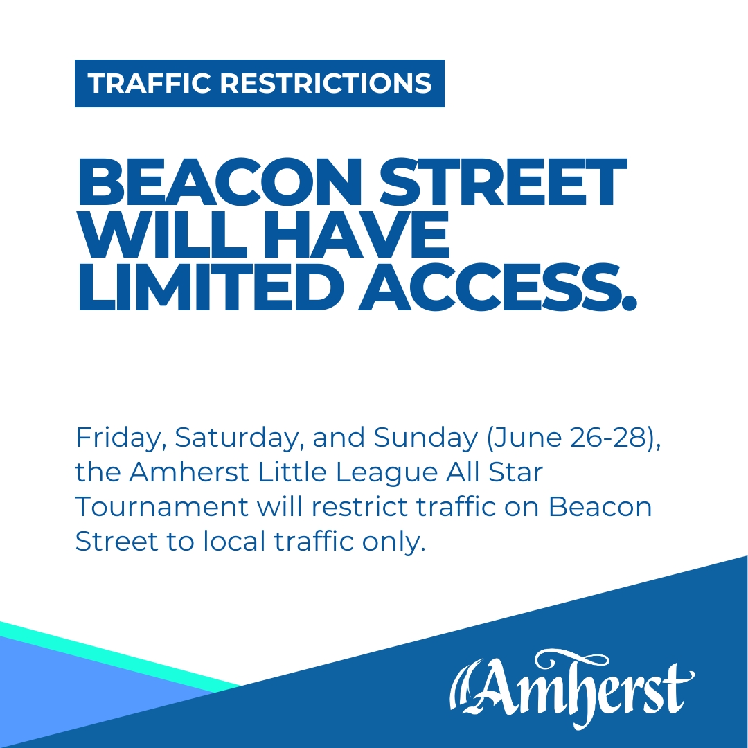 Little League All Star Tournament Street Closure 20260625
