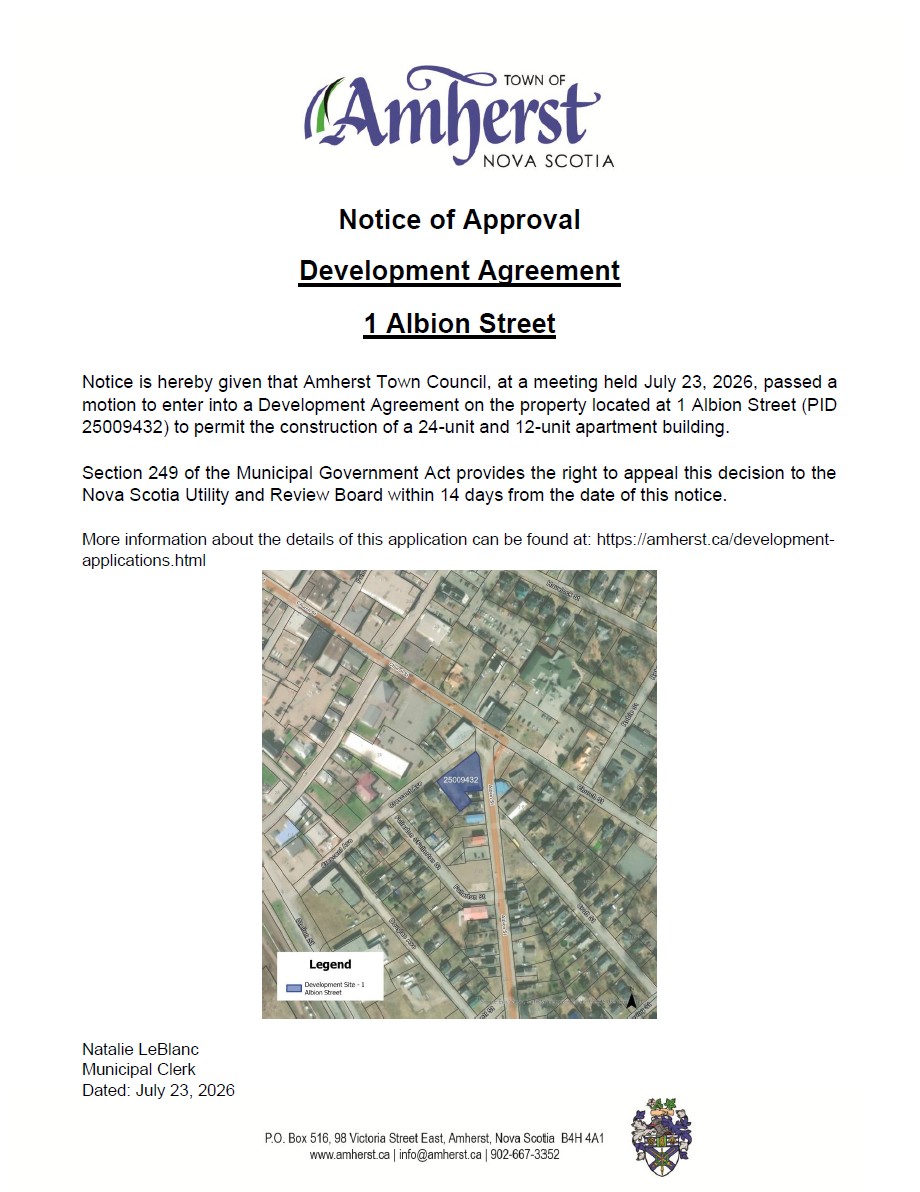 Notice of Approval 20260723