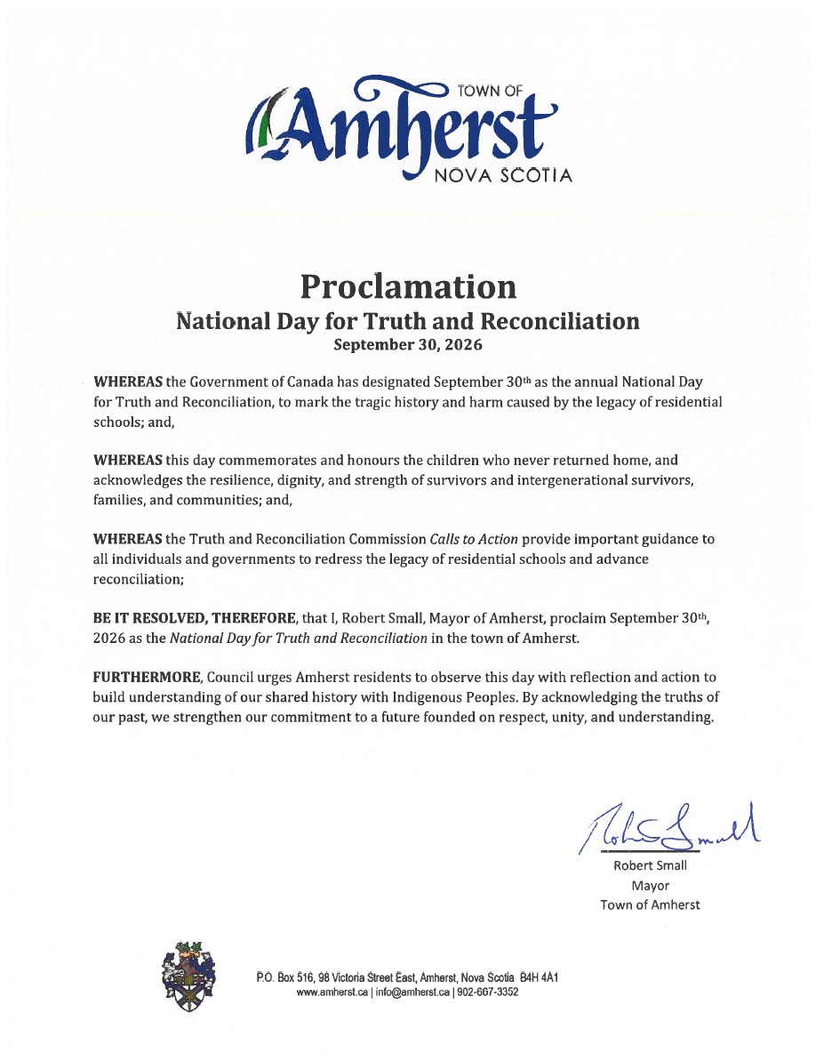 Proclamation National Day for Truth and Reconciliation Signed 20260925