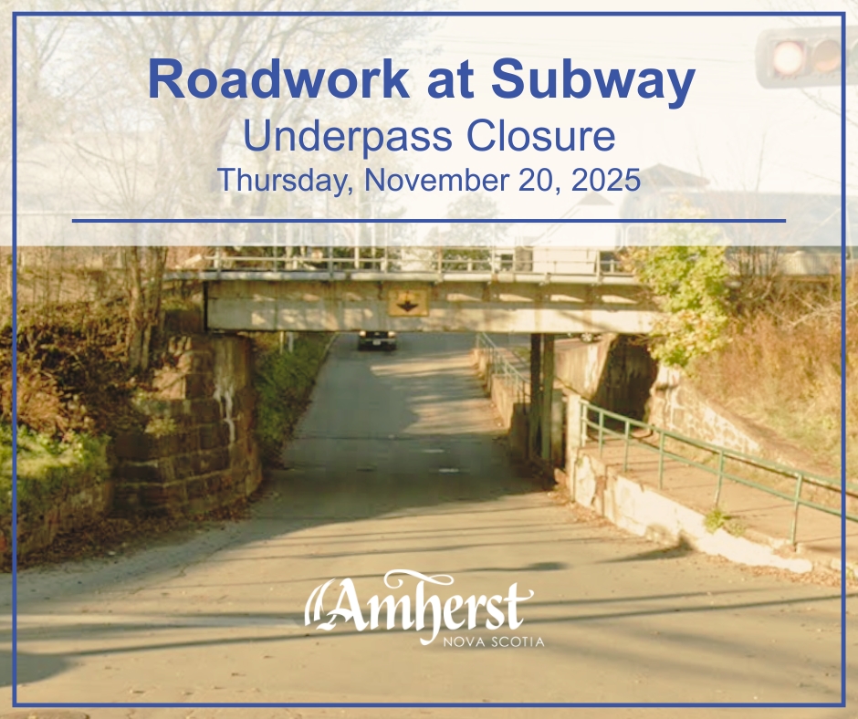 Street Closure Notice Roadwork at Subway 20251118