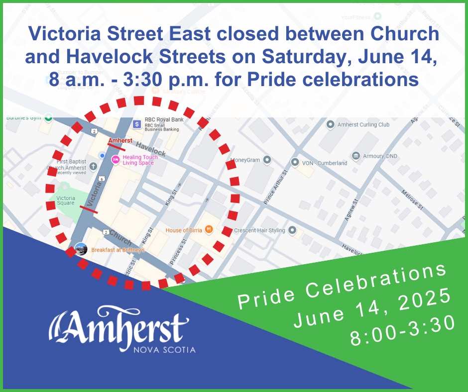 Town of Amherst Pride Event Street Closure 20250606