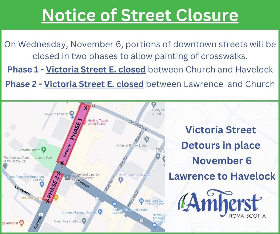 Veteran Crosswalk Painting Street Closure 20241106