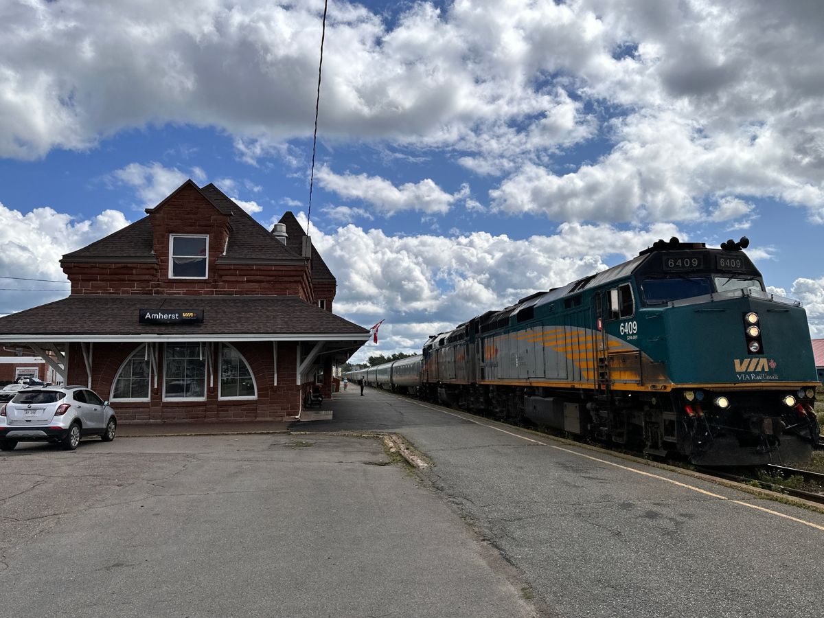 Via Rail at Train Station 16 10 24