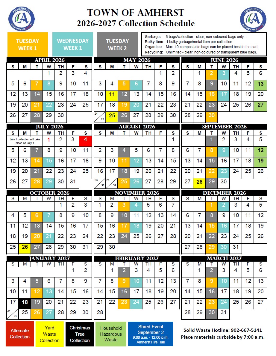 2026 2027 Solid Waste Collection Schedule P1