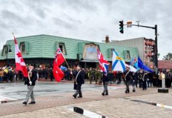 Amherst Marks Remembrance Day