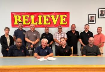 Agreement Signed for Live Fire Training Facility in Amherst